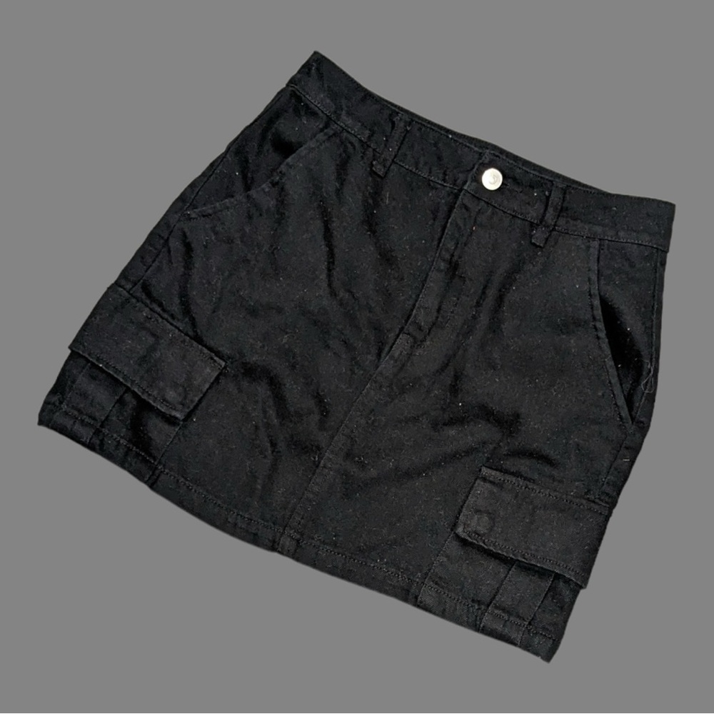 Forever 21 cargo denim skirt